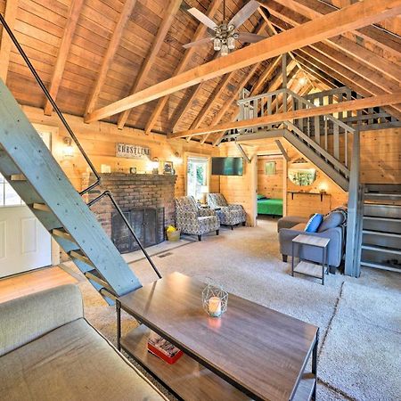 فيلا Crestline Cabin About 1 Mi To Lake, Town, Trails! المظهر الخارجي الصورة